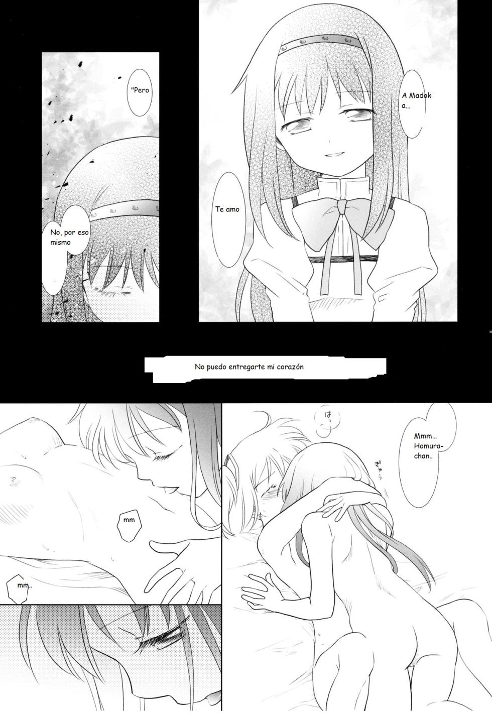 (Mou Nanimo Kowakunai 24) [Pecon (Kino)] Utsuro no Mori (Puella Magi Madoka Magica) [Spanish] [CristoferDeLosAndes] - Page 9