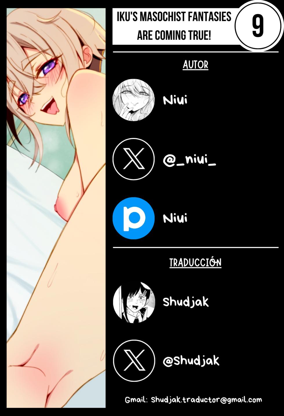 (Niui) ¡Las Fantasías Masoquistas de Iku se están Haciendo Realidad! (Kimi no Koto ga Daidaidaidaidaisuki na 100-nin no Kanojo)  (uncensored) [Spanish] [Shudjak] - Page 9