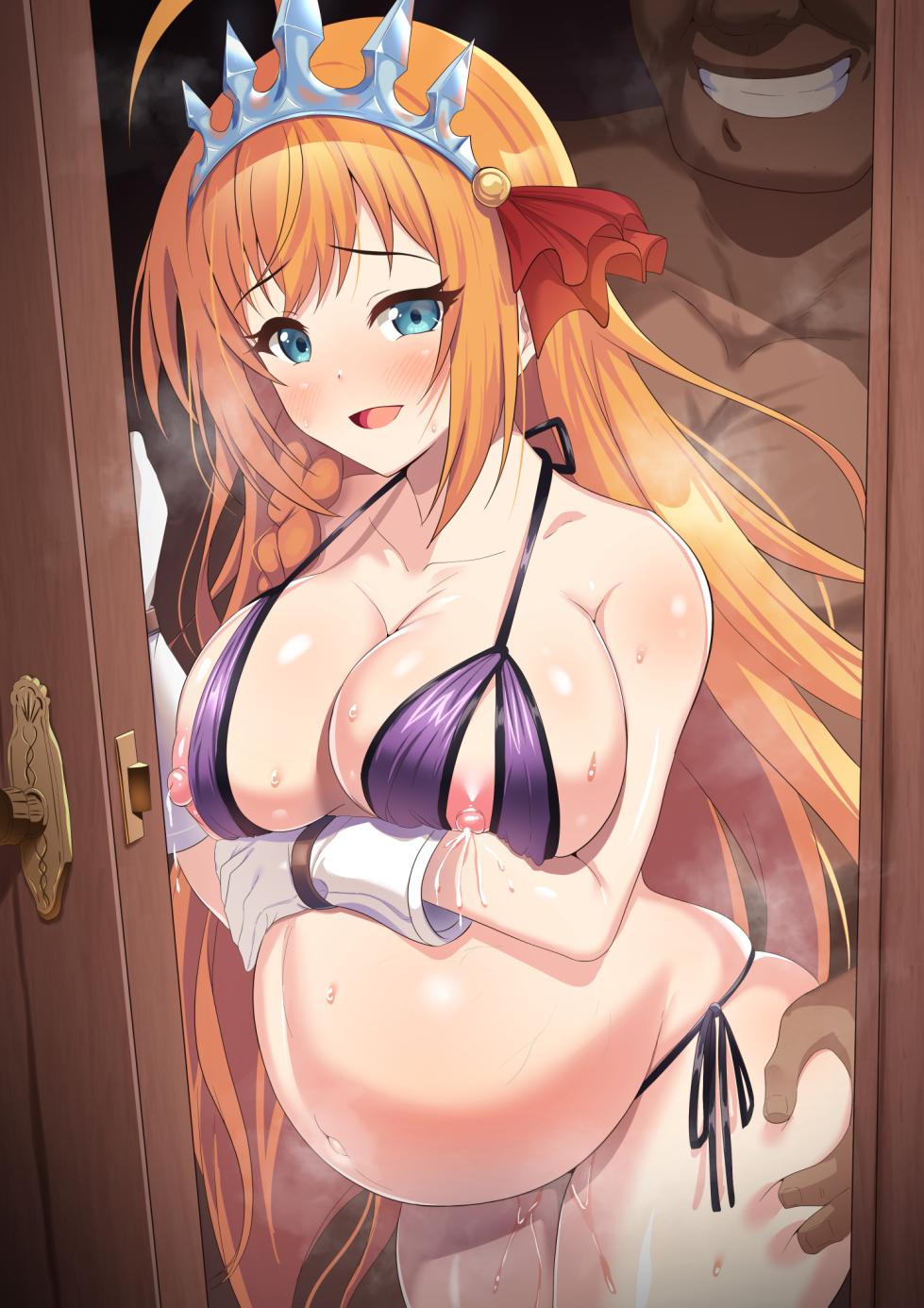 久しぶりにペコリーヌに会いに行ったらなぜかおじさんと一緒に部屋から出てきて……※ボテ腹注意 - Page 22