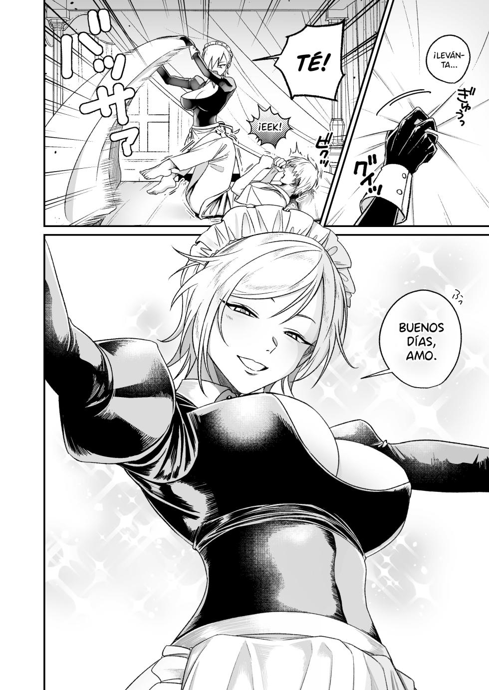 [Getsumatsu (Shuumatsu)] Yankee Maid to Asa kara IchaLove Seikatsu [Spanish] [MandaloAsiNoma] - Page 3