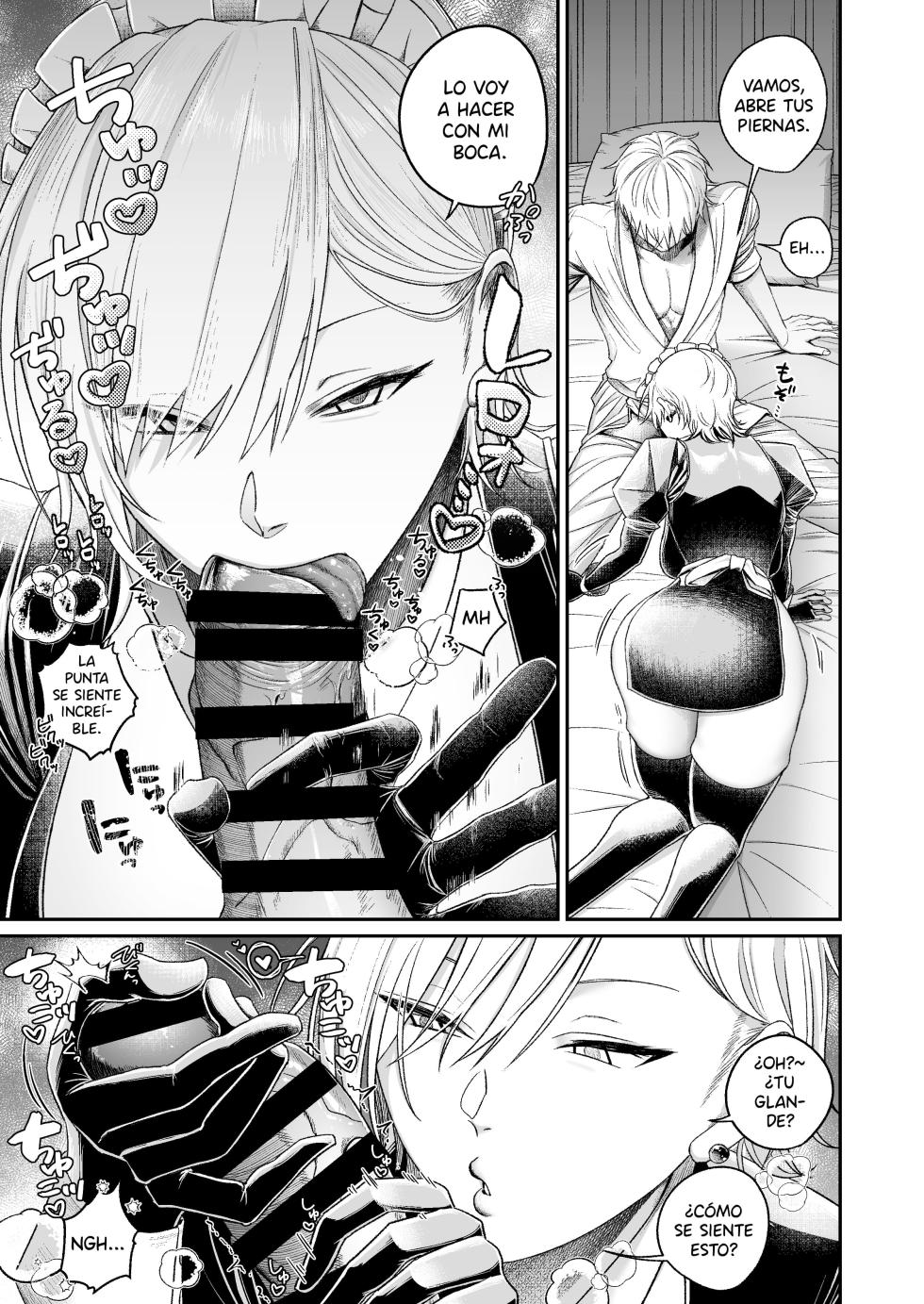 [Getsumatsu (Shuumatsu)] Yankee Maid to Asa kara IchaLove Seikatsu [Spanish] [MandaloAsiNoma] - Page 8
