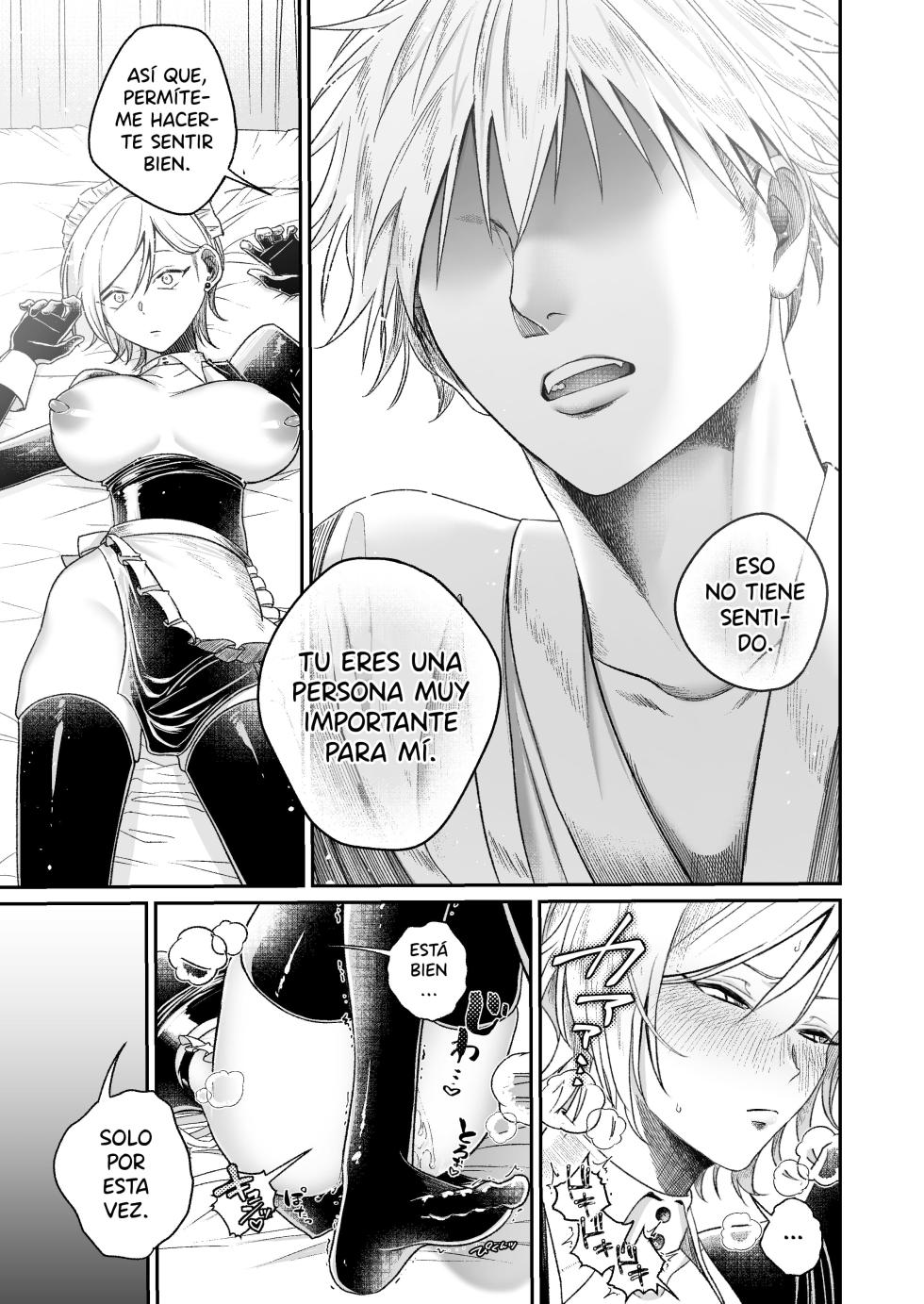 [Getsumatsu (Shuumatsu)] Yankee Maid to Asa kara IchaLove Seikatsu [Spanish] [MandaloAsiNoma] - Page 10