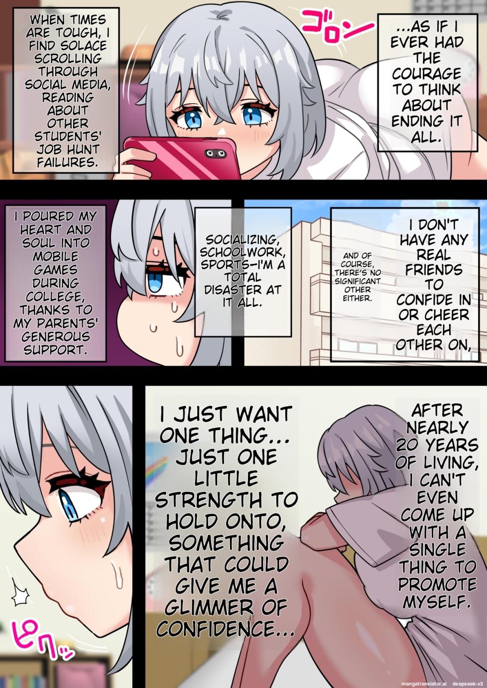 [Hotaru] [English] [Machine TL] Koutensei Futanari Shuukatsusei ga Chinpo wo Ikashite Kigyou suru Hanashi - Page 5