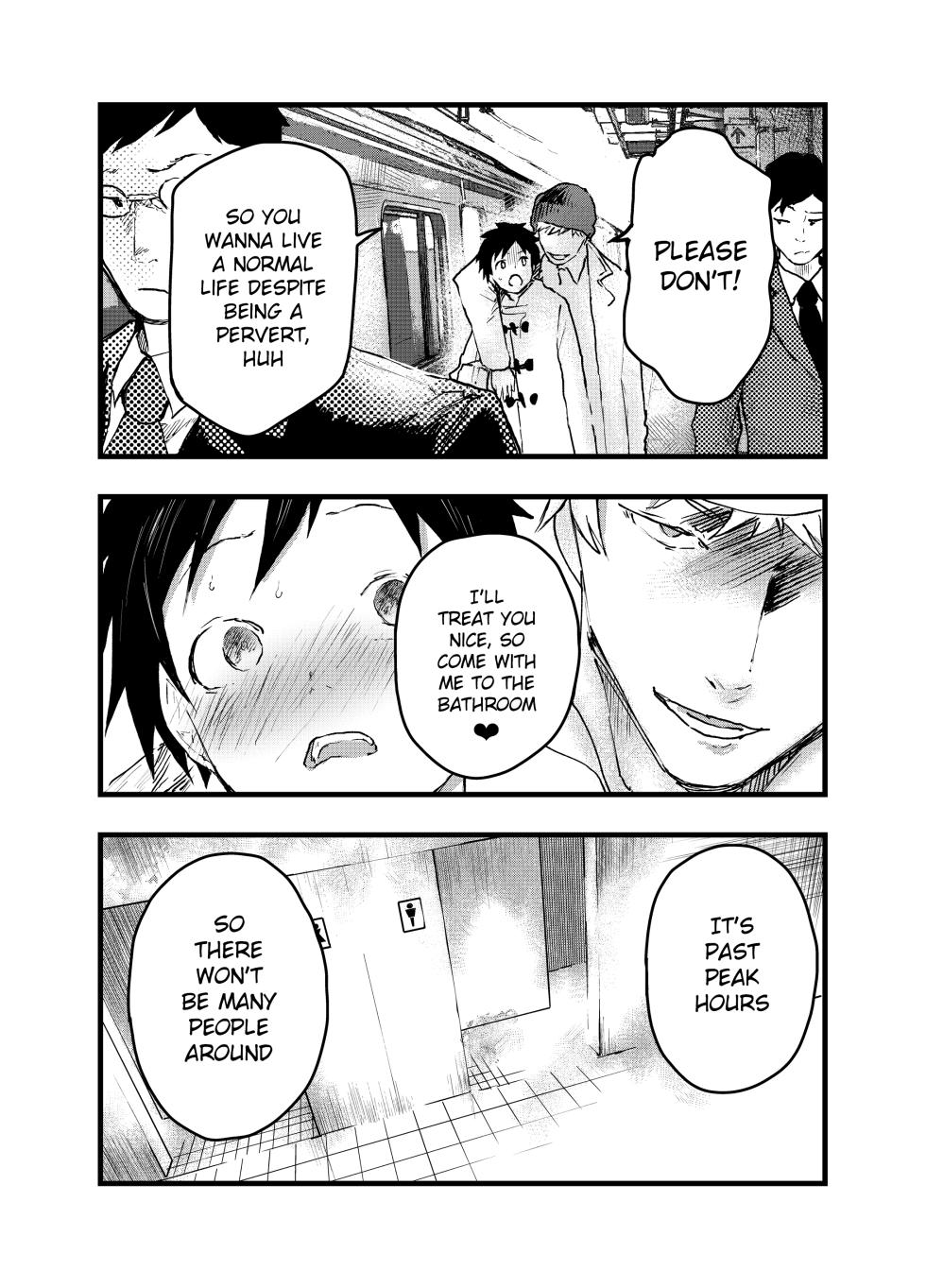 [Shota Mangaya-san (orukoa)] Eki no Toile de Hatsutaiken Rinkan Rape!! Kichiku Seme!! [English] {Chin²} [Digital] - Page 25