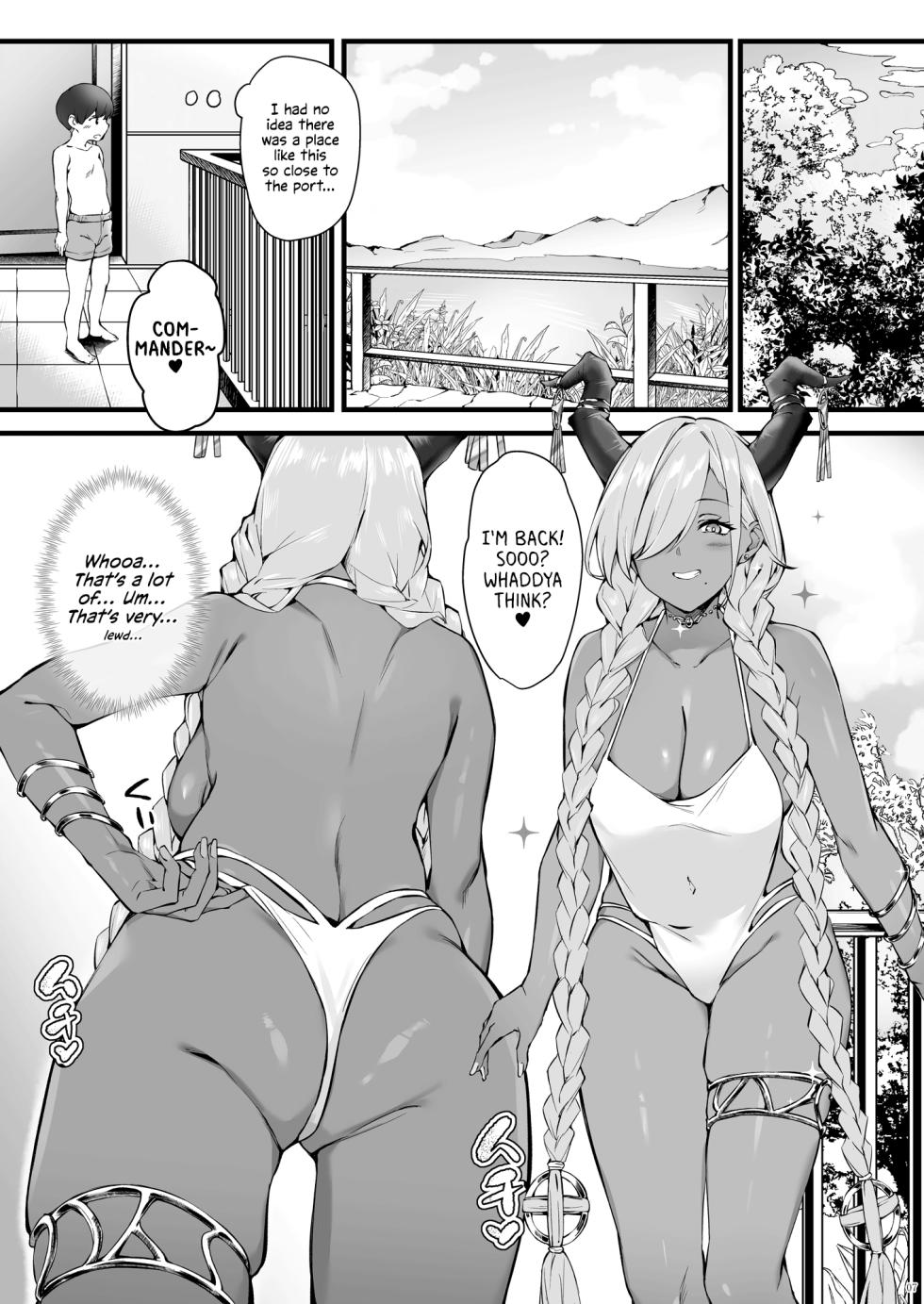 [SALTCHOC (Naha 78, Yasuda K)] Owari to Shota Shikikan no Majiyaba na Love Power | Owari and Commander's Super High Sex Drive (Azur Lane) [English] [Shiromaru] [Decensored] [Digital] - Page 8