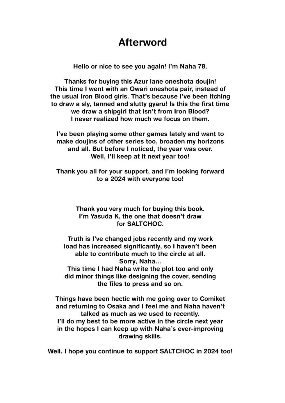 [SALTCHOC (Naha 78, Yasuda K)] Owari to Shota Shikikan no Majiyaba na Love Power | Owari and Commander's Super High Sex Drive (Azur Lane) [English] [Shiromaru] [Decensored] [Digital] - Page 29