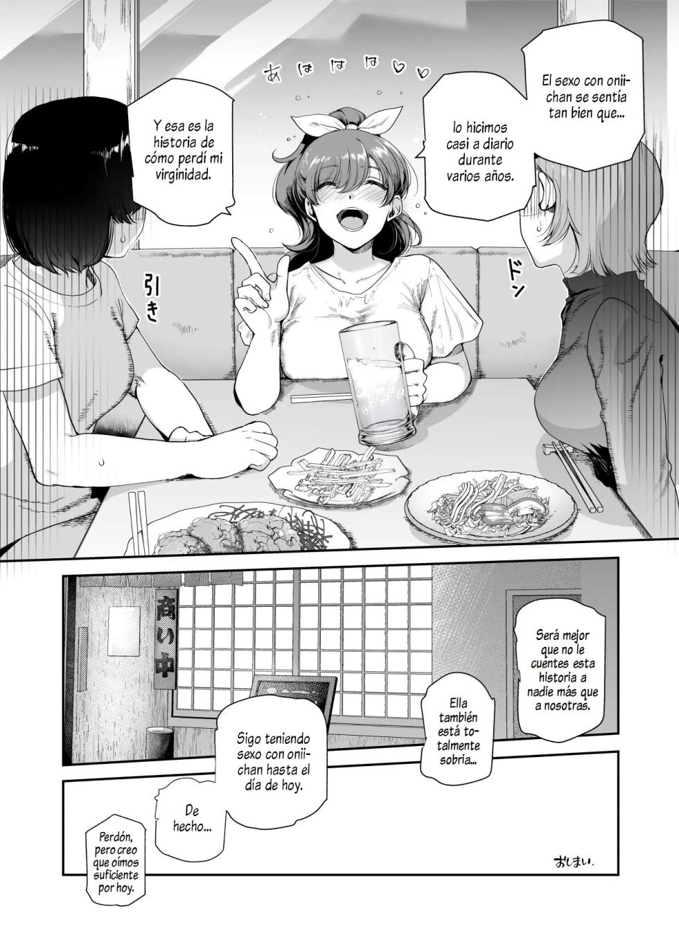 [Nyuu Koubou (Nyuu, Kirimoto Yuuji)] Inaka de Okotta Ecchi na Hanashi EX Uchi, Oni to Hadaka de Daki-aikko Shitai Bai | Historia de sEXo rural ~Quiero abrazarte estando desnudos~ [Spanish] [Al Chile no Sé Scan] [Digital] - Page 23