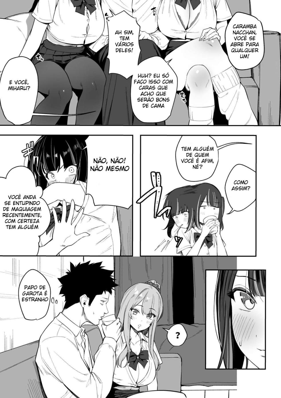 [Ebizoridan (Shien)] Senpai, Kyou Tomatte mo Ii yo ne? [Portuguese-BR] [Digital] - Page 10