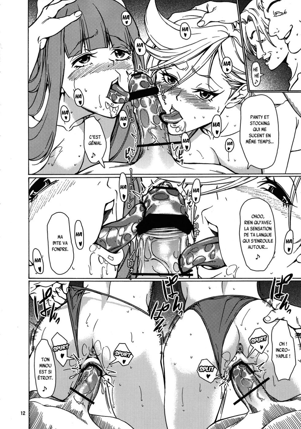 (C79) [JACK-POT (Jyura)] Obenjo Tenshi (Panty & Stocking with Garterbelt) [French] {SAXtrad} - Page 11