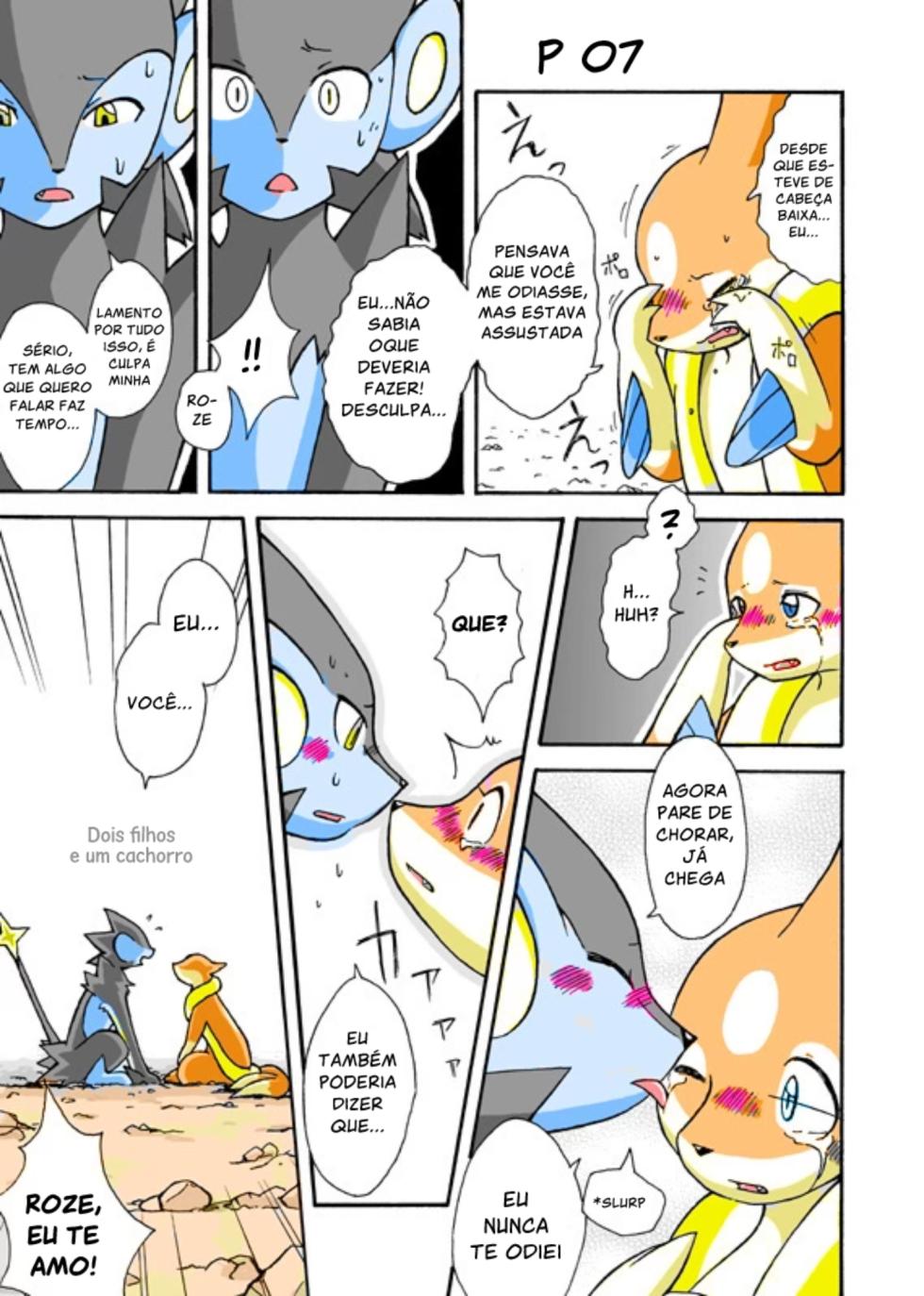 [Mikaduki Karasu] Kekka Yokereba Subete Yoshi | Um começo bom merece um final bom (Pokémon) [Portuguese] [Kekka Doujin] [Colorized] [ongoing] - Page 7