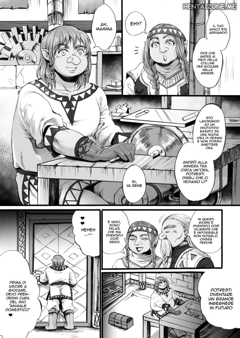 [Flieger (Ten)] Yousei-san o Tsukamaeta ~Zenpen~ | Il Rapimento della Fata [Italian] [Digital] - Page 6