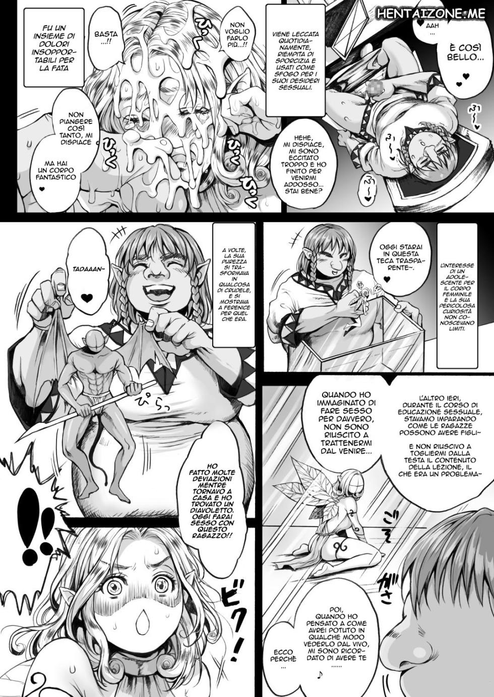 [Flieger (Ten)] Yousei-san o Tsukamaeta ~Zenpen~ | Il Rapimento della Fata [Italian] [Digital] - Page 19