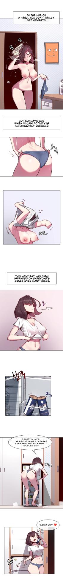 [Boiled Chicken & Mushypeas] Secret! Orgasm Hero (1-8) [English] [The Blank] [Ongoing] - Page 29