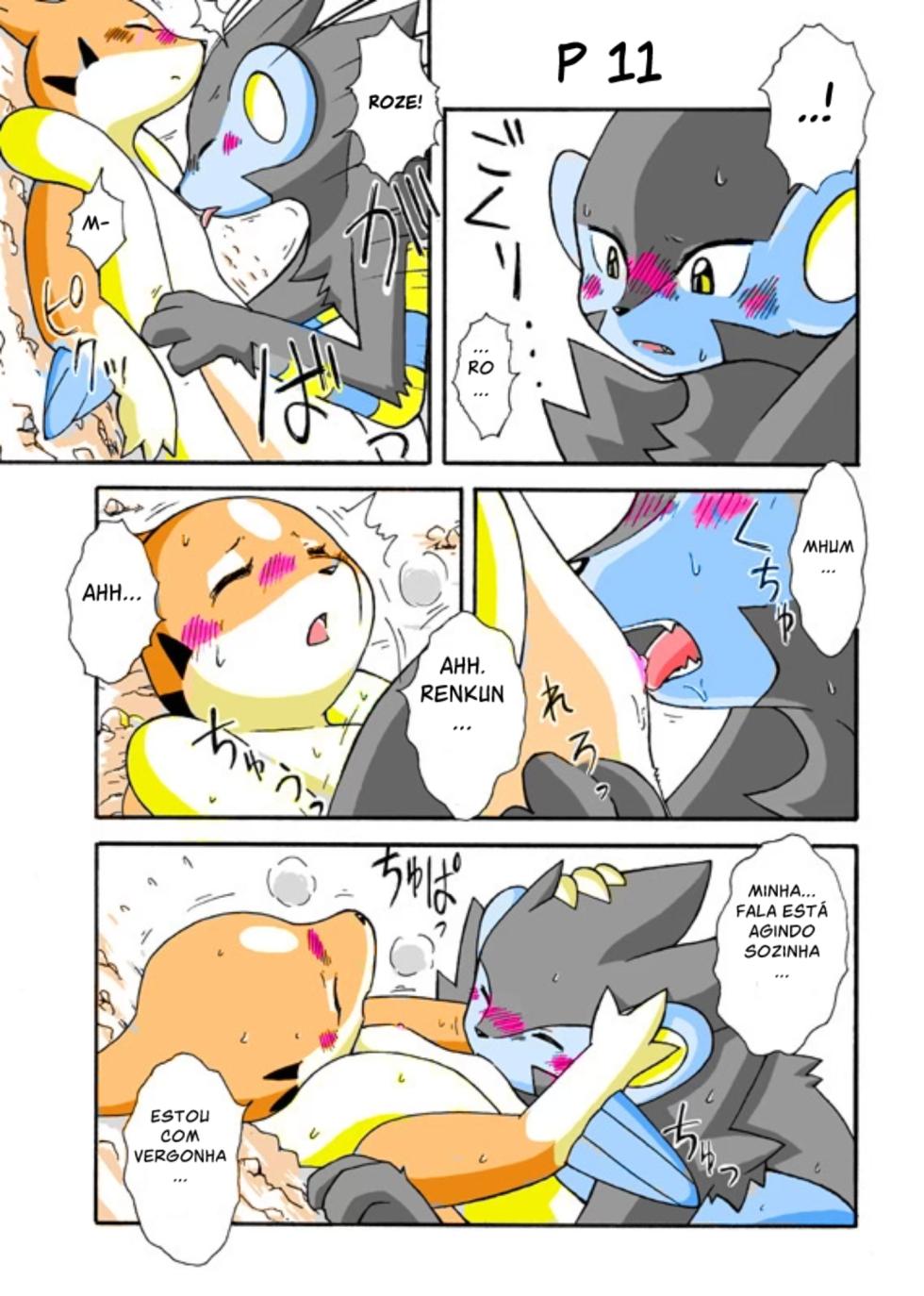 [Mikaduki Karasu] Kekka Yokereba Subete Yoshi | Um começo bom merece um final bom (Pokémon) [Portuguese] [Kekka Doujin] [Colorized] [ongoing] - Page 10