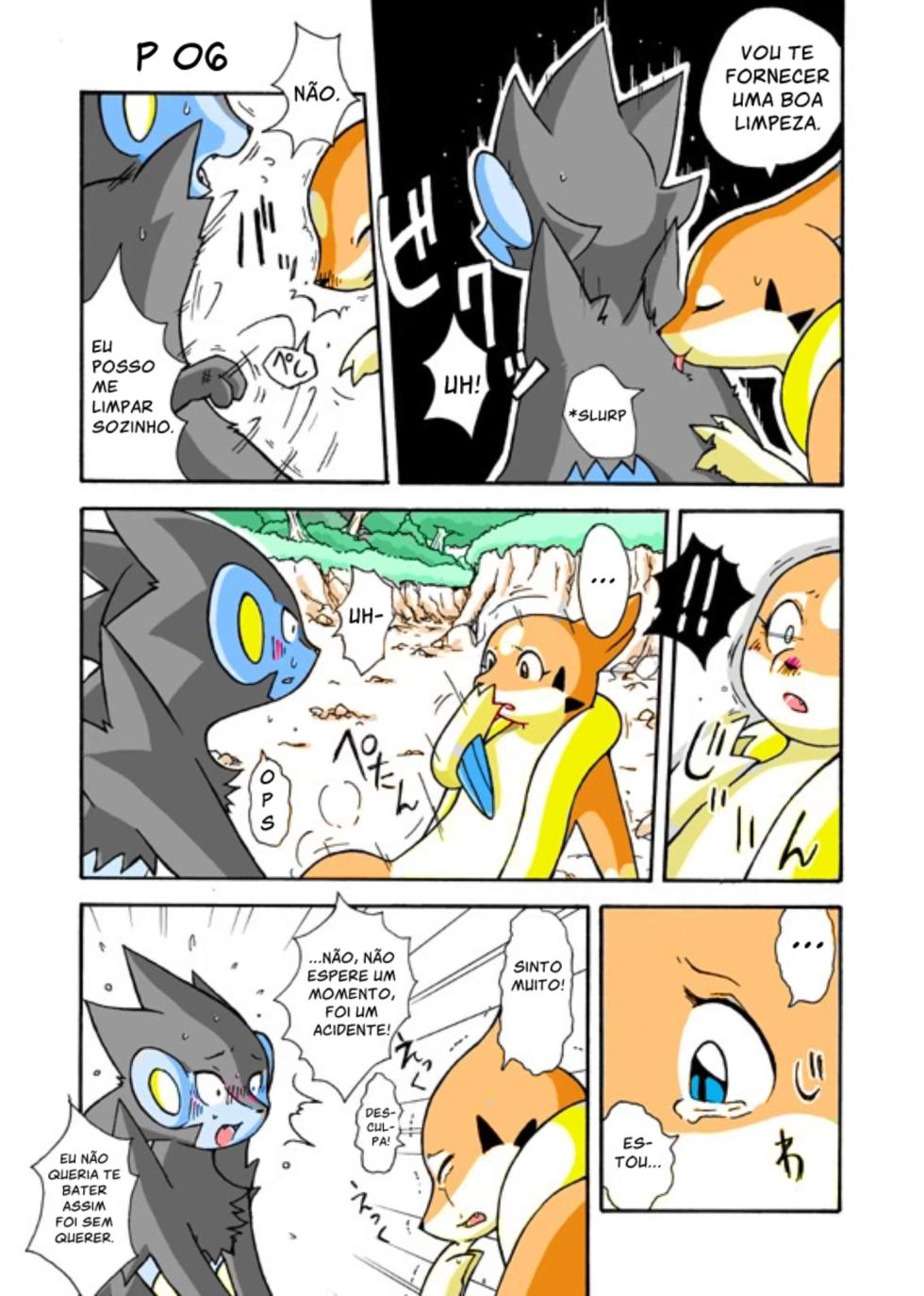 [Mikaduki Karasu] Kekka Yokereba Subete Yoshi | Um começo bom merece um final bom (Pokémon) [Portuguese] [Kekka Doujin] [Colorized] [ongoing] - Page 6