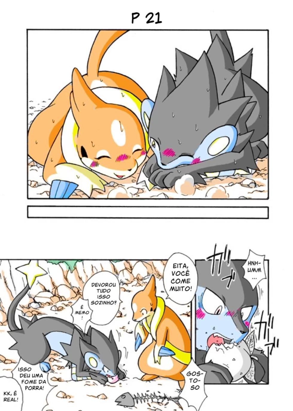 [Mikaduki Karasu] Kekka Yokereba Subete Yoshi | Um começo bom merece um final bom (Pokémon) [Portuguese] [Kekka Doujin] [Colorized] [ongoing] - Page 19