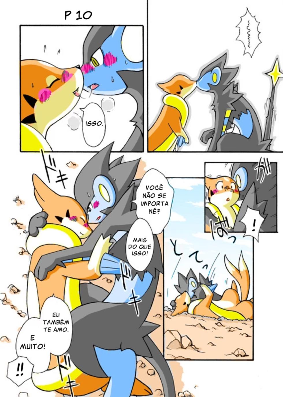 [Mikaduki Karasu] Kekka Yokereba Subete Yoshi | Um começo bom merece um final bom (Pokémon) [Portuguese] [Kekka Doujin] [Colorized] [ongoing] - Page 10