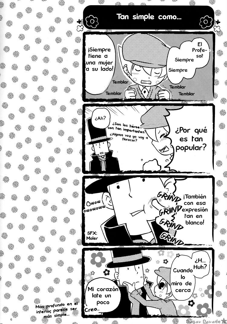 (Mimikochin) As abundant as the stars - Professor Layton dj - [Spanish] - Page 5