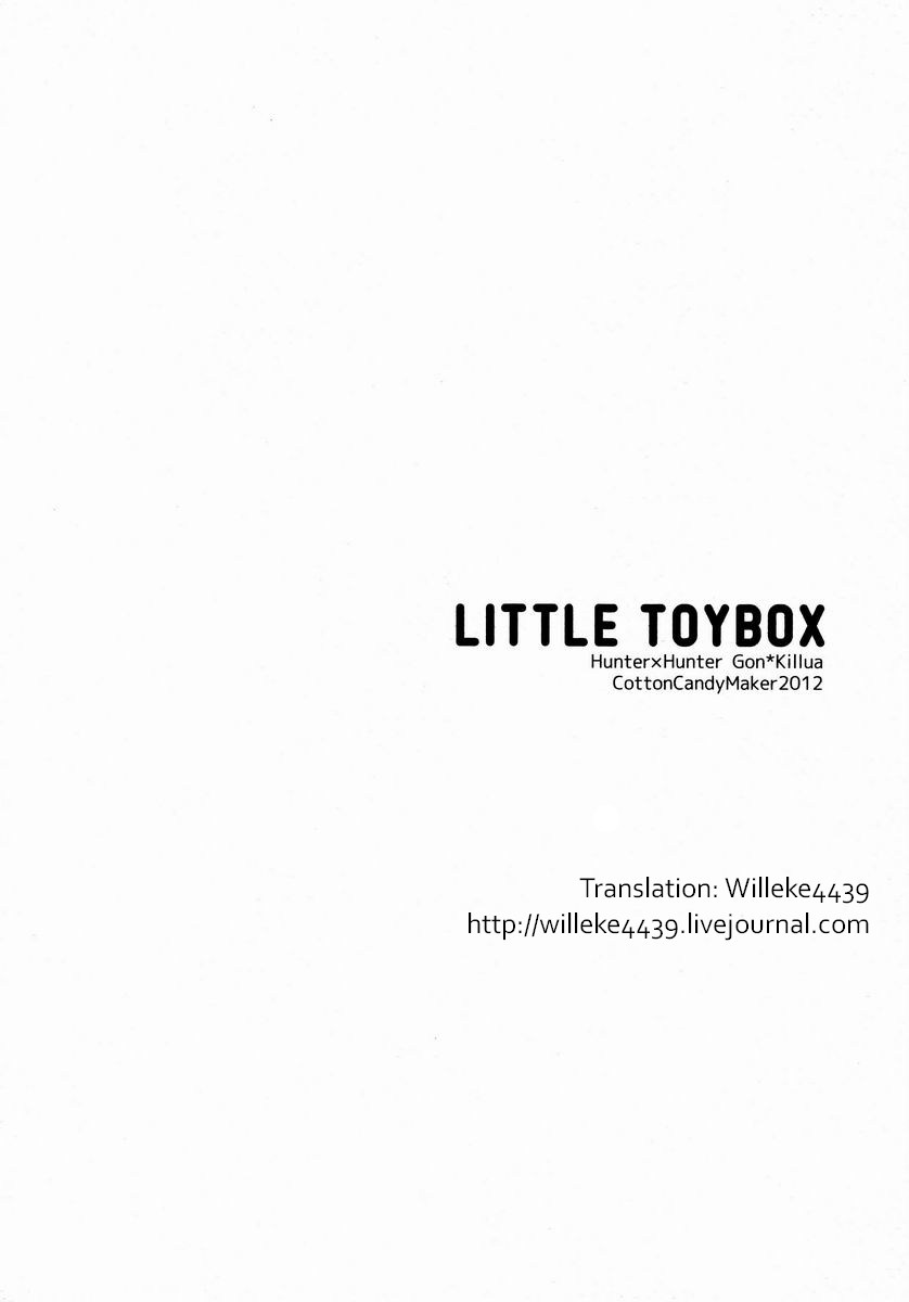 (C83) [Watagashi Maker (Tomiko)] LITTLE TOYBOX (Hunter x Hunter) [Spanish] [CristoferDeLosAndes] - Page 2