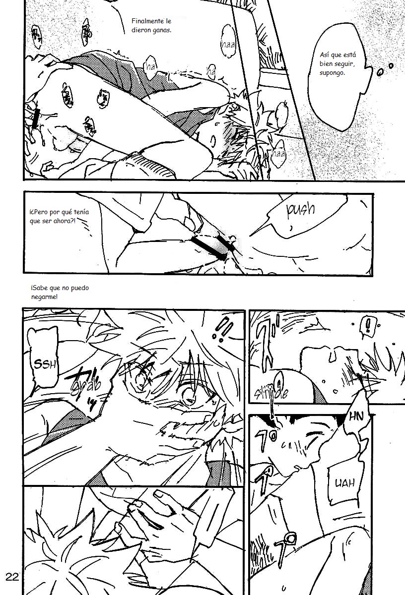 (C83) [Watagashi Maker (Tomiko)] LITTLE TOYBOX (Hunter x Hunter) [Spanish] [CristoferDeLosAndes] - Page 23