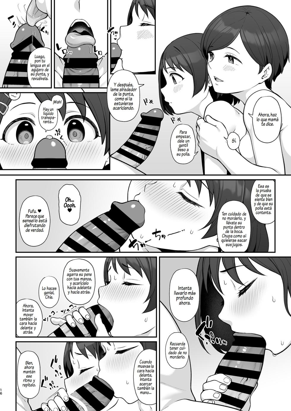 [Re׃Cre@tors (Hiiragi Hajime)] Sasaki-ke Saimin NTR Oyakodon | La Infidelidad Hipnótica de la Madre y la Hija de la Familia Sasaki (THE IDOLM@STER CINDERELLA GIRLS) [Spanish] [Al Chile no Sé Scan] [Digital] - Page 15