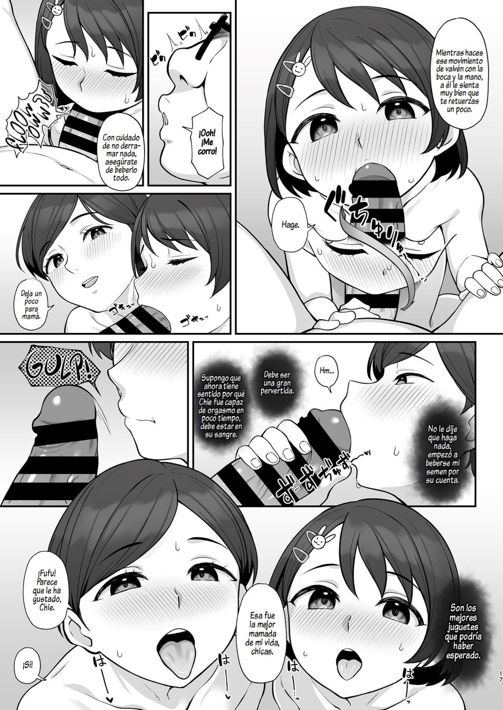 [Re׃Cre@tors (Hiiragi Hajime)] Sasaki-ke Saimin NTR Oyakodon | La Infidelidad Hipnótica de la Madre y la Hija de la Familia Sasaki (THE IDOLM@STER CINDERELLA GIRLS) [Spanish] [Al Chile no Sé Scan] [Digital] - Page 16