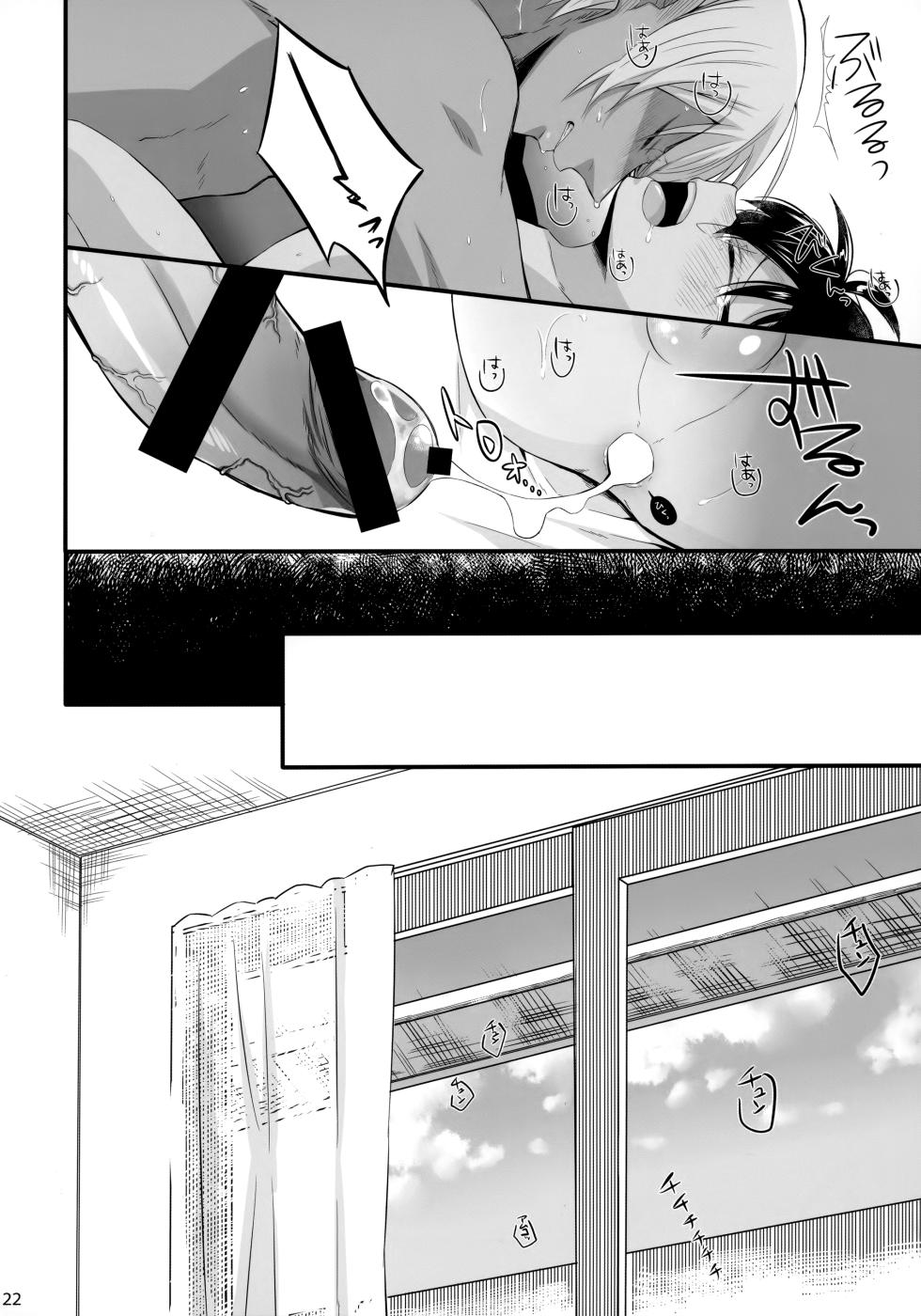 [SOW461 (Shiroi Ruka)] DOKIDOKIGOHOSHI!!! (Detective Conan) - Page 21