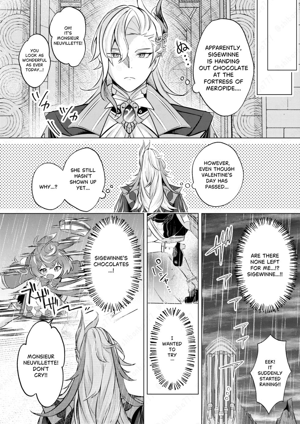 [Tonari no Shibainu (Shiba)] Stop the Head Nurse's Valentine's Operation! (Genshin Impact) [Digital] - Page 18