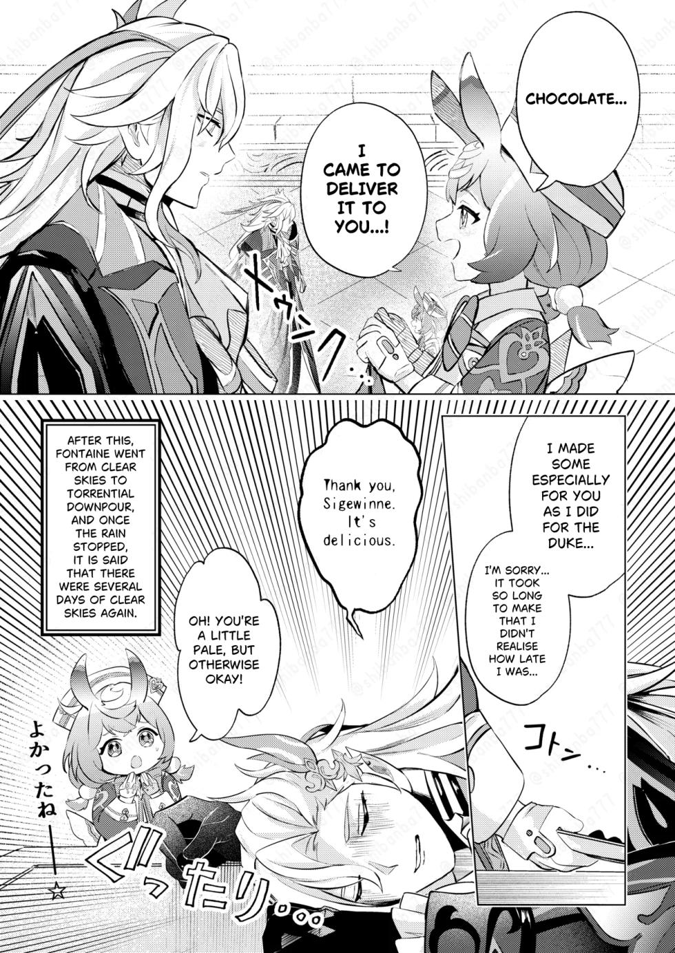 [Tonari no Shibainu (Shiba)] Stop the Head Nurse's Valentine's Operation! (Genshin Impact) [Digital] - Page 19