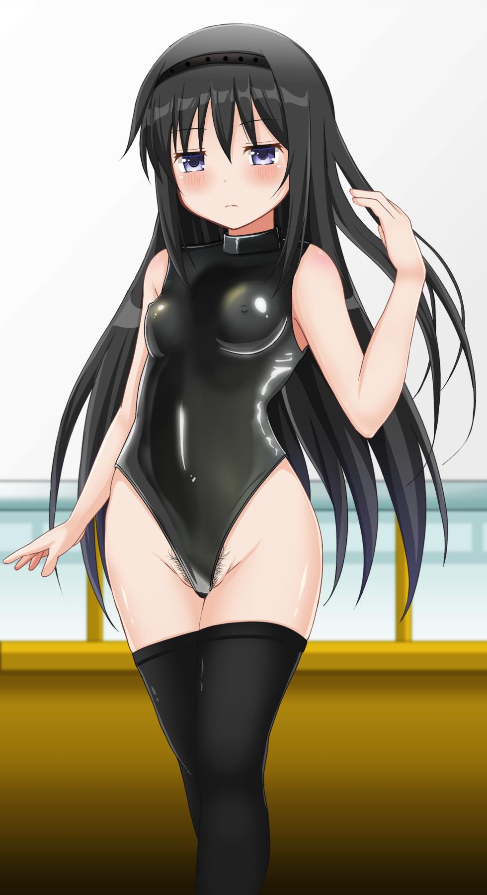 [Bou] Homura Kuro Leotard (Puella Magi Madoka Magica) - Page 2