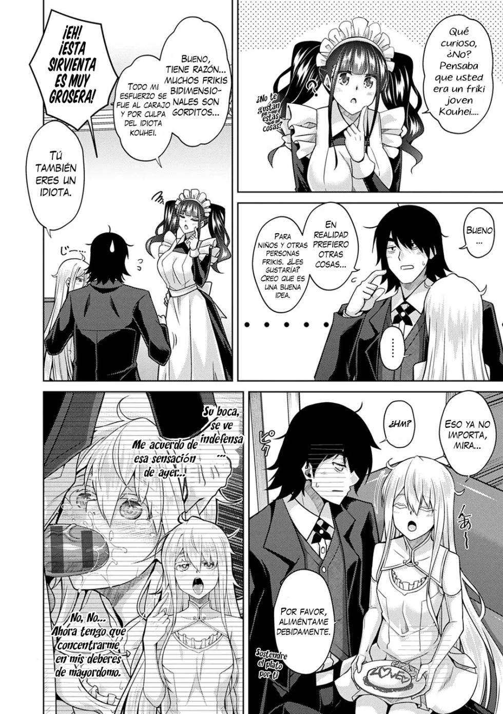 [Nikusoukyuu.] Sei o Kurau Oni no Tsubomi [Digital Tokusouban] - Little devil sucking sperm and souls [Spanish] [H-D-B] [Digital] [Ongoing] - Page 25