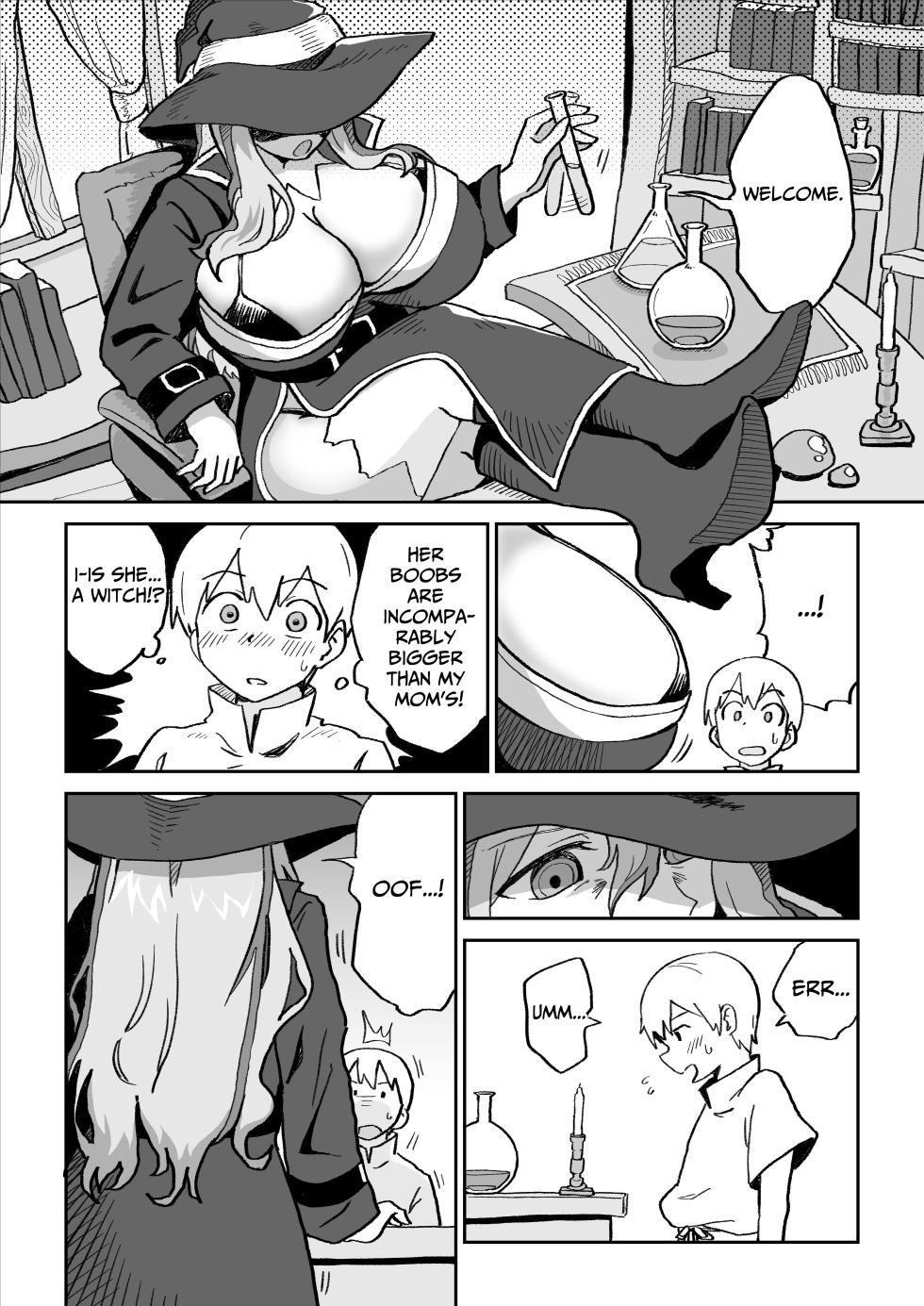 [NENIGE] A Boy's Semen Is A Witch's Treasure [English] [tsuyoshi] - Page 3