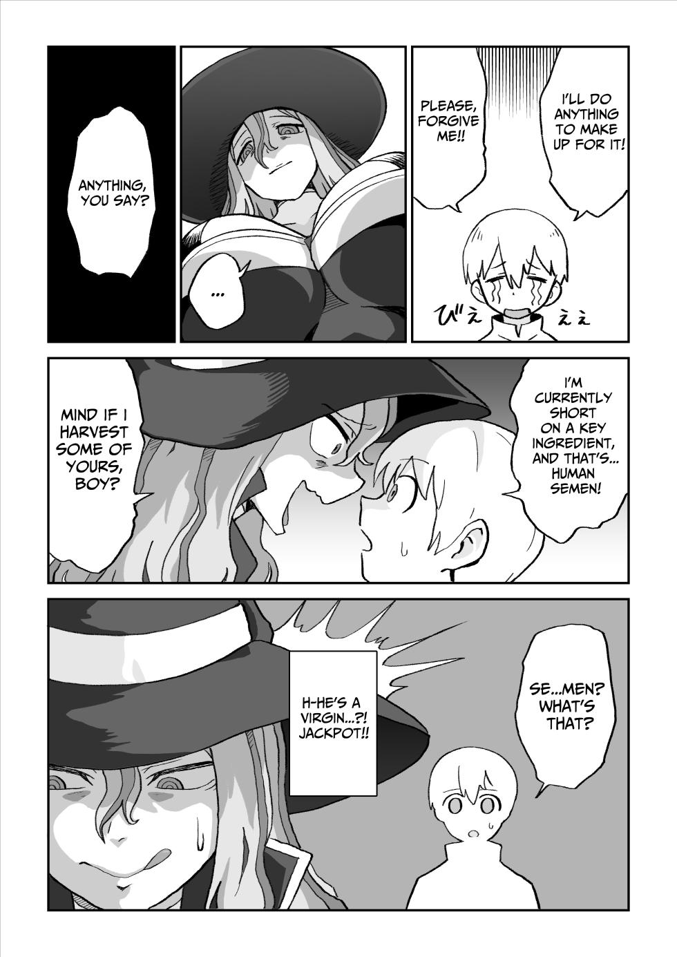 [NENIGE] A Boy's Semen Is A Witch's Treasure [English] [tsuyoshi] - Page 7