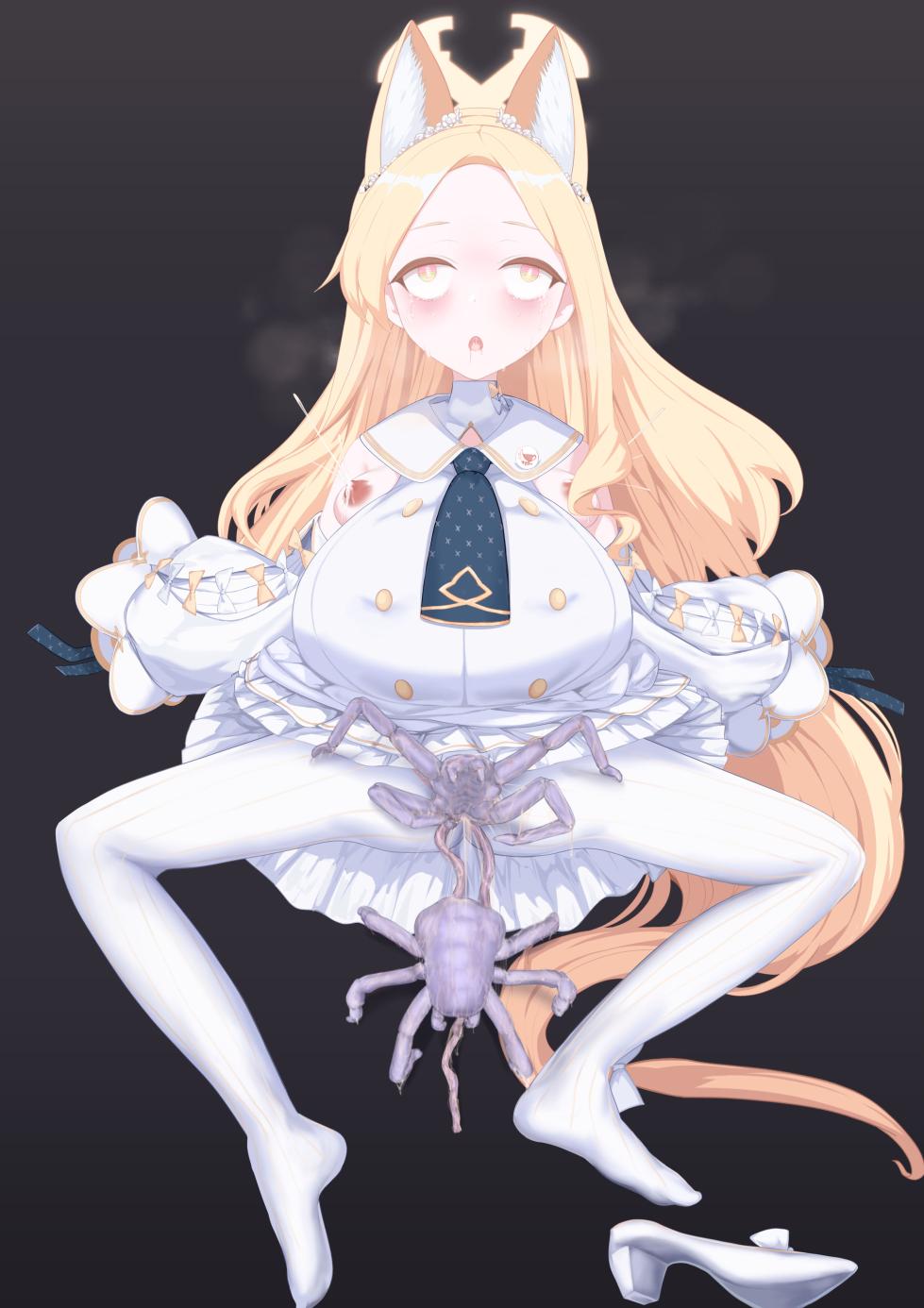 [Libido108] Seia Giving Birth to A Lot of Spiders (Blue Archive) - Page 18