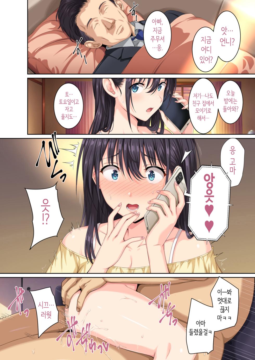 [Rokumarusou (Sanrokumaru)] Soshite Watashi wa Kyou mo Ano Otoko ni Taberareru -San- | 그리고 나는 오늘도 그 남자에게 잡아먹힌다 -3- [Korean] - Page 37