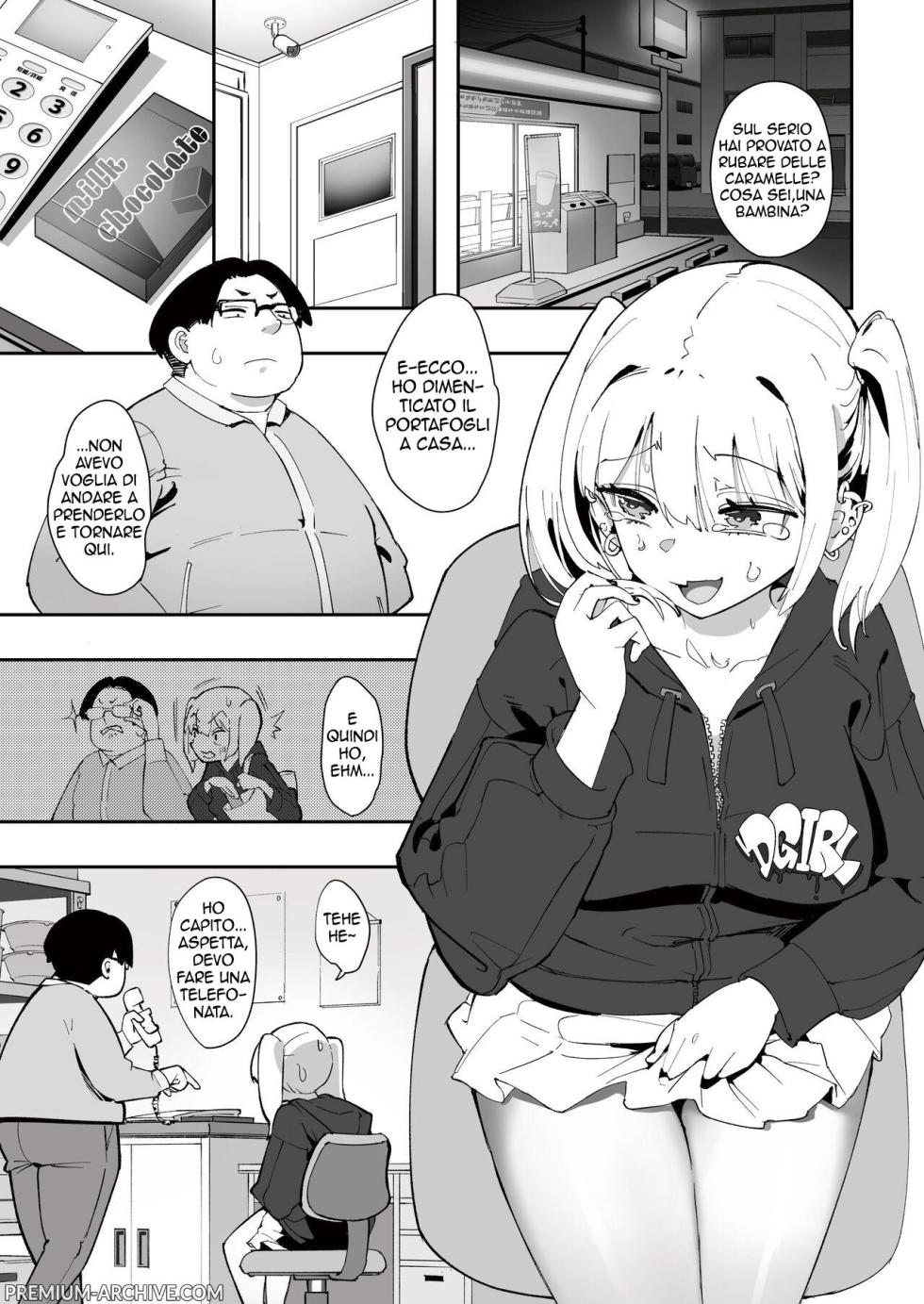 [Nameraka Seinikuten (kamasu)] Gal to Tenin | La Gal e il Commesso [Italian] - Page 3