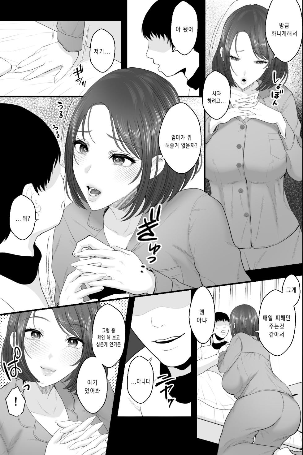 [Ginshio Honpo (Ginen)] Tennen Kaa-san ga Ero Kawai Sugiru node, Saimin Onaho Sex Shitatta! [Korean] - Page 6