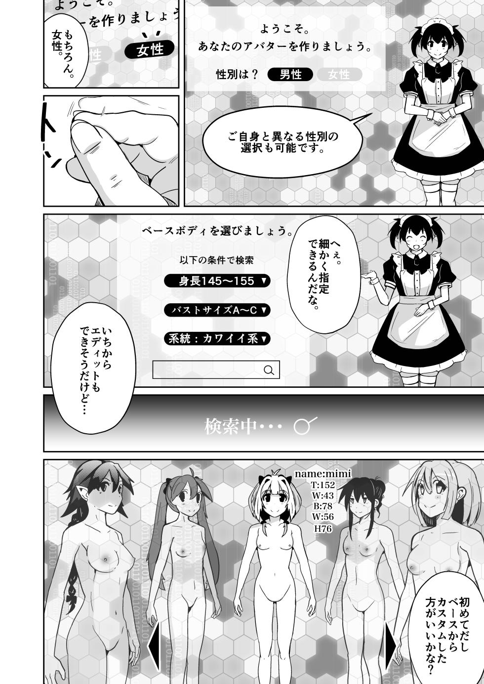 トランス・セクシャル・フェティッシュ!=THE REAL Avatar= 現実反映VR_MR TSF - Page 4