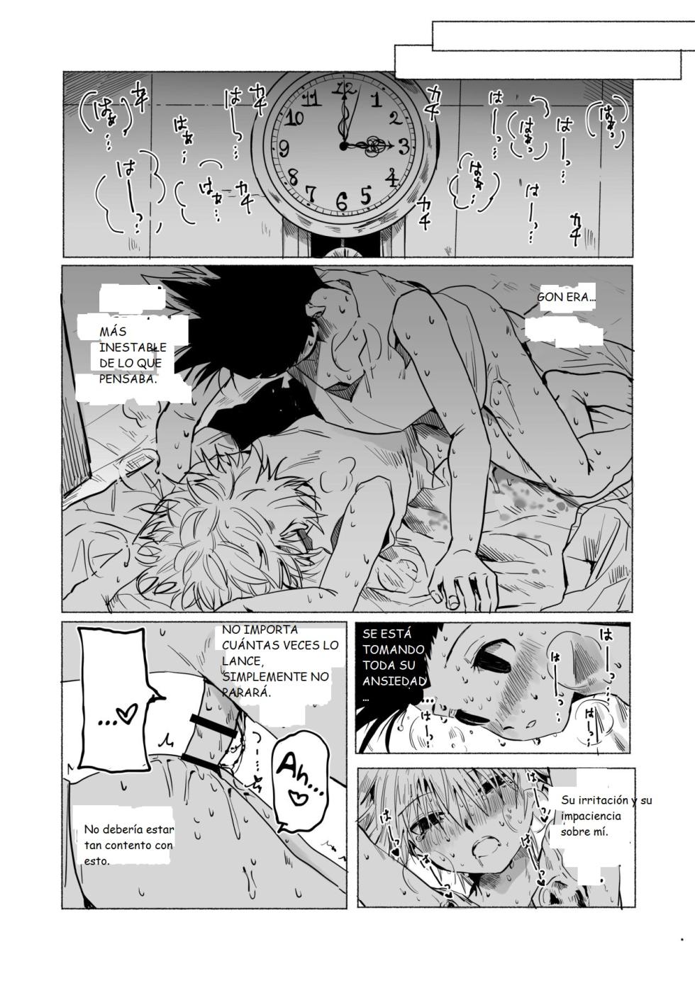 [Kouonntashitsu (Pi)] GonKil Ari-hen Utsu Eromanga | GonKilu Erotic Melancholic Chimera Ant Arc Story (Hunter x Hunter) [SPANISH)(traduccion:CristoferDeLosAndes) - Page 6