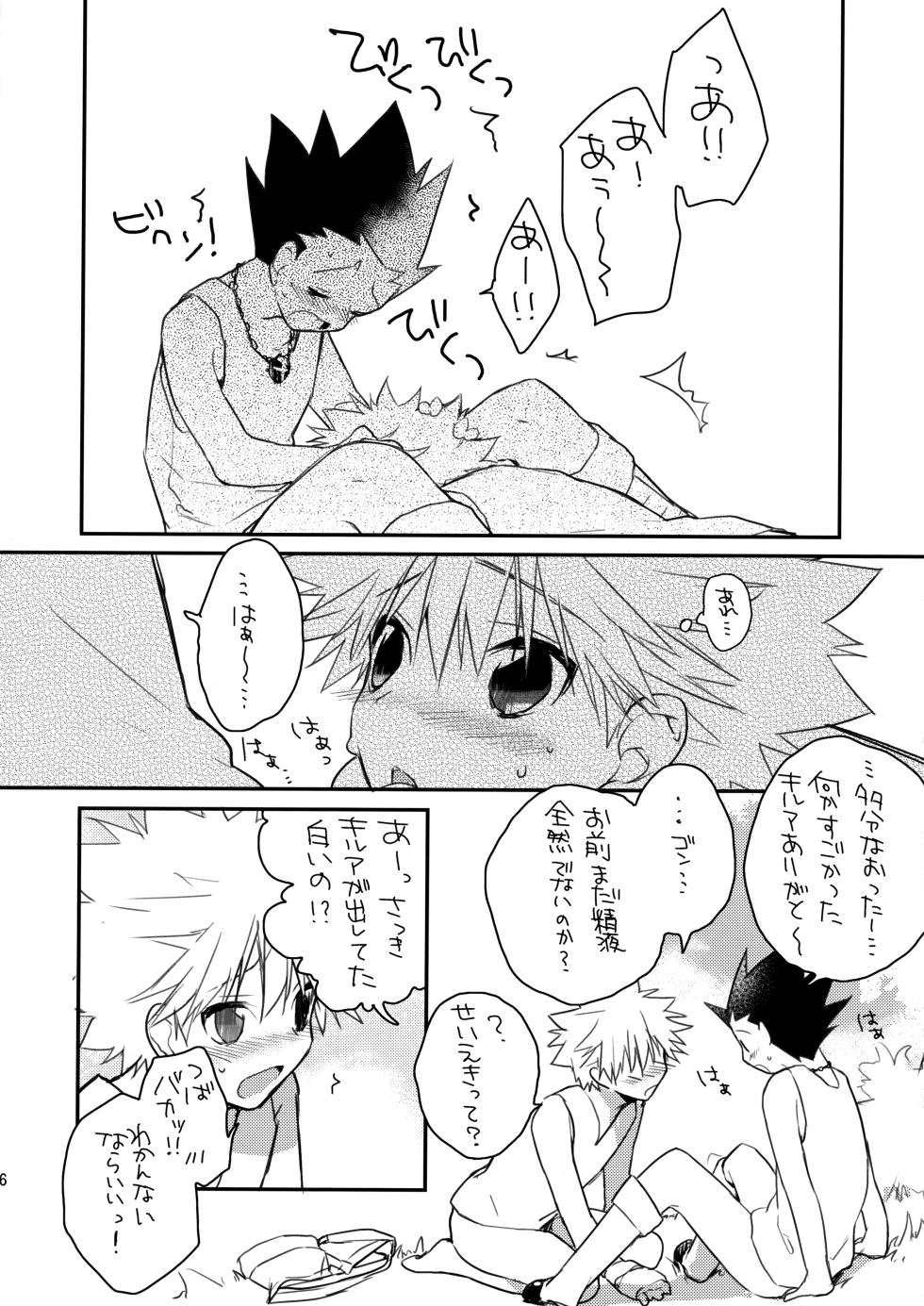 (CCOsaka87) [Shippuudotou (Tsune Yoshi)] CHILD SLIP (Hunter x Hunter) - Page 15