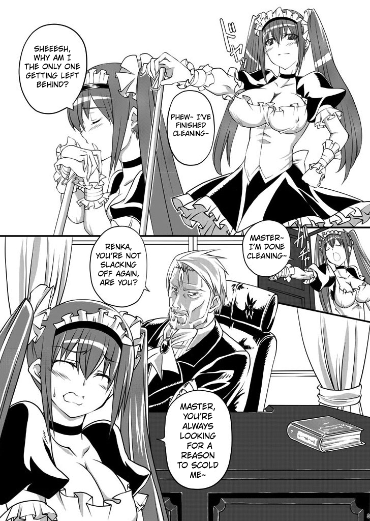 [Zensoku Rider (Tenzen Miyabi)] Juukan Maid [English] [Kuraudo] - Page 4