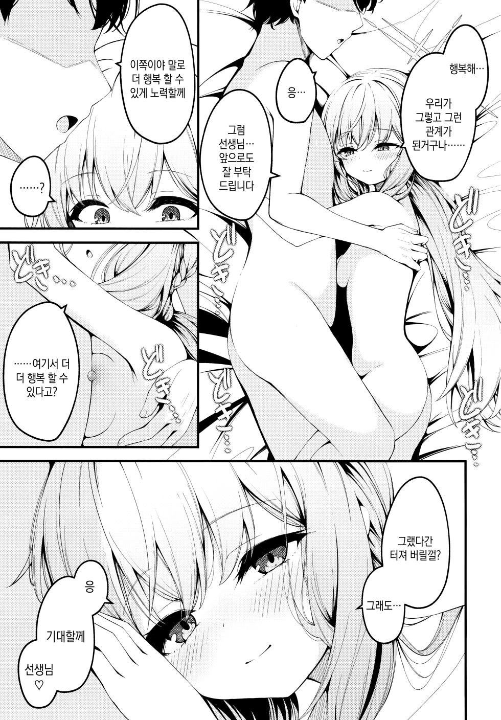 (Sensei no Archive 13) [Tsukuten (Madoka Tsukumo)] HAKARI BAKARI (Blue Archive) [Korean] - Page 24