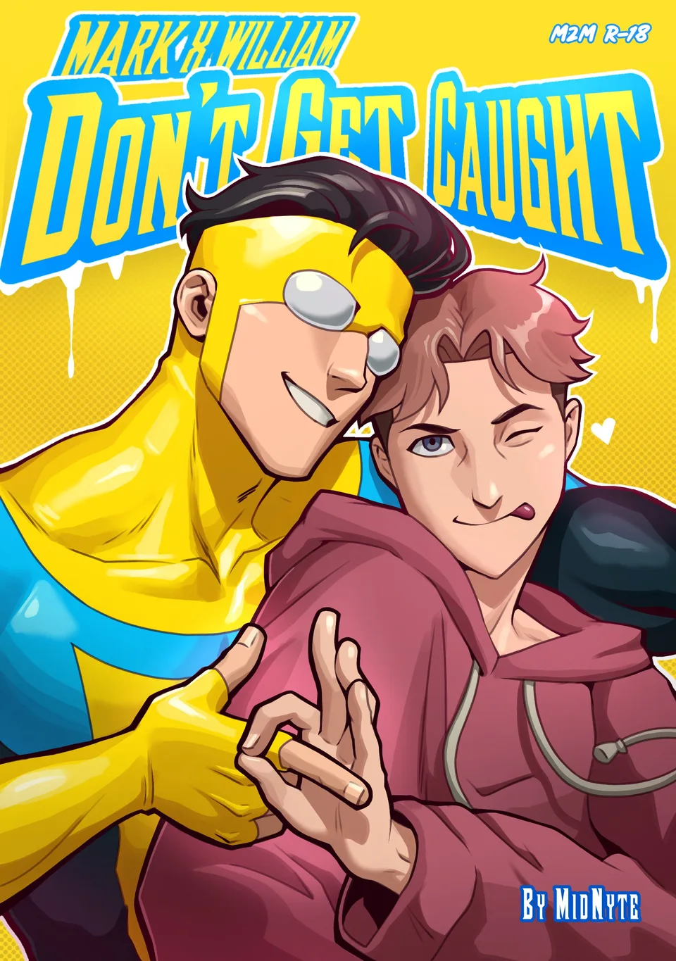 Invencível Hentai YAOI GAY PT-BR DON´T GET CAUGHT, LOVE DADDY 2, COOKIE ART - Page 40