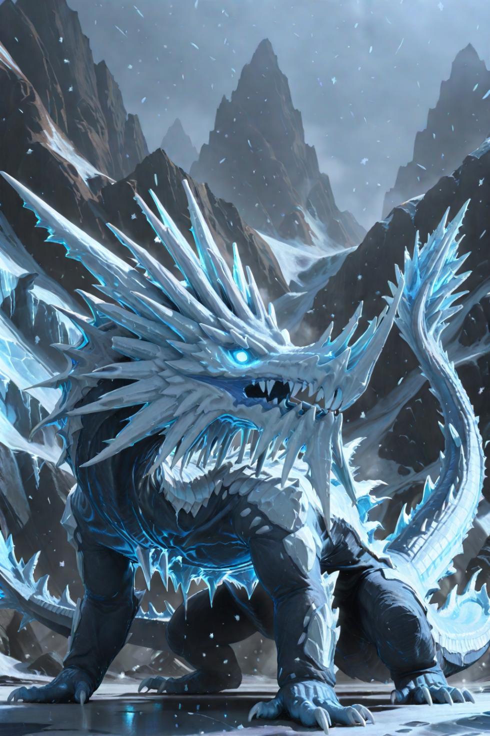 【AI generated】Warhammer—FrostWyrm,Return the favor of the frostwyrm - Page 2
