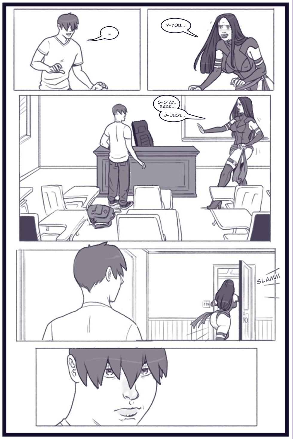 X Academy Bimbofied - Psylocke - Page 15