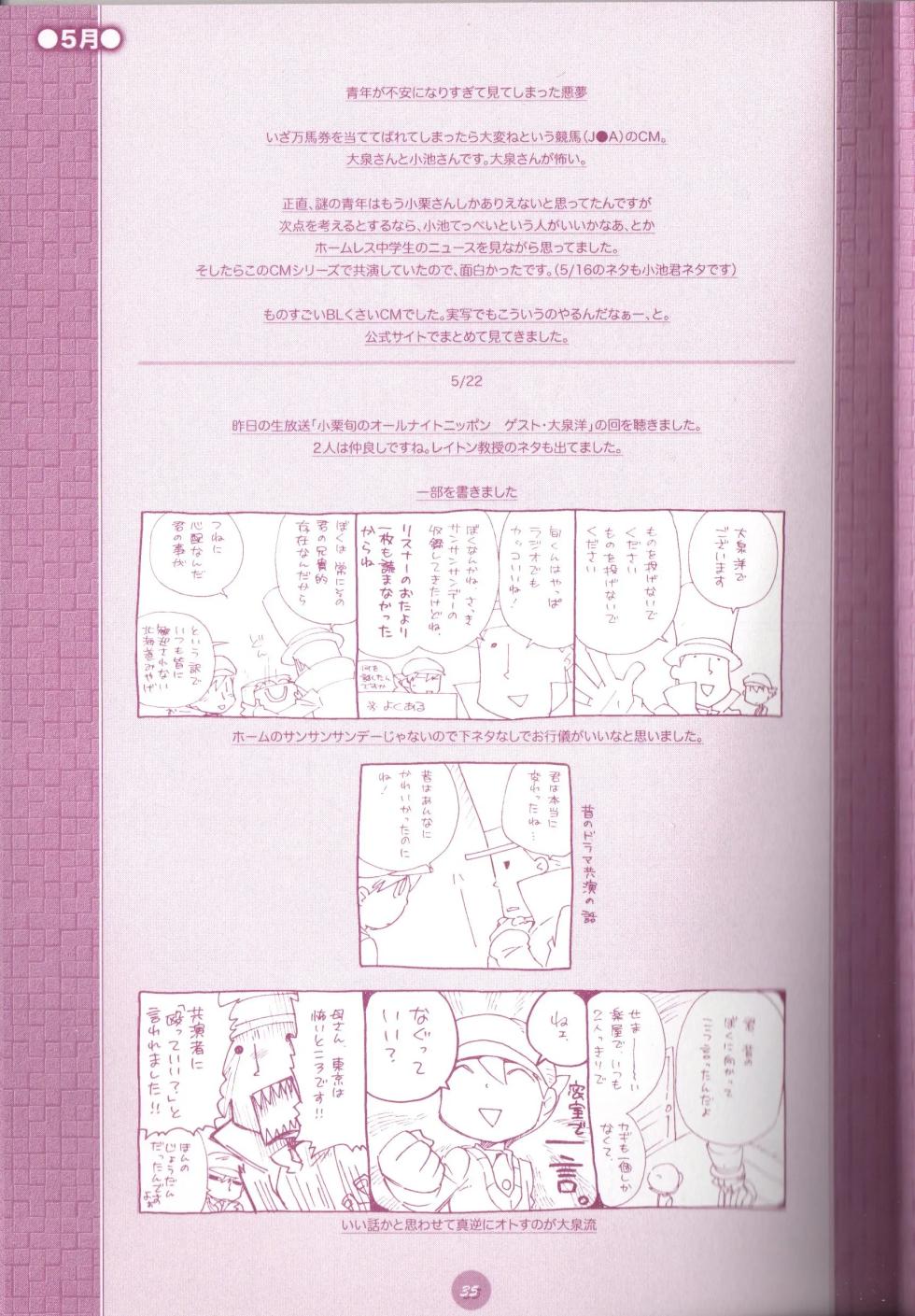 [M Kichibeya (Uchida Junta)] Yoru no Tobacchiri - Professor Layton - Page 37