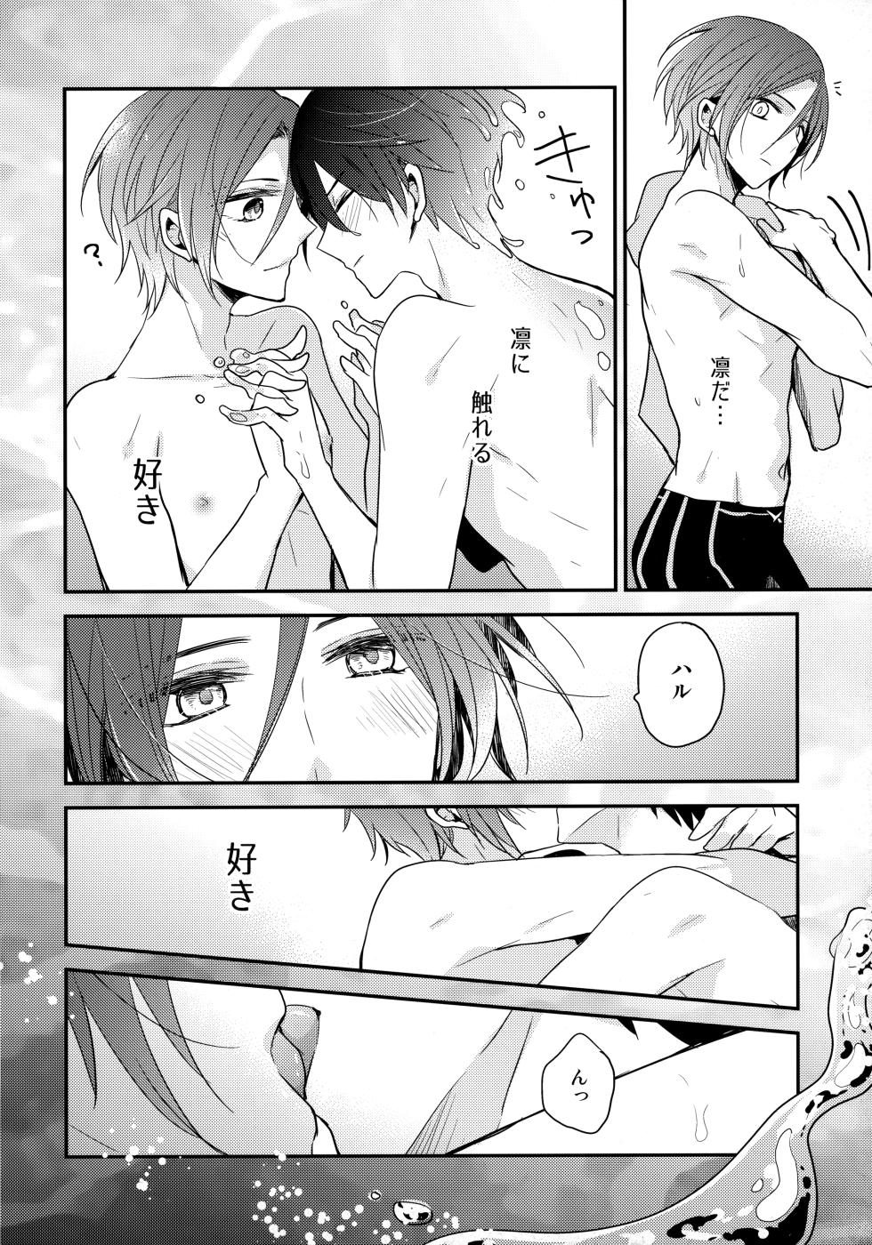 [Dolce Einsatz (Tomoe Kiko)] Shouka Suru Hakuchuumu (Free!) - Page 7