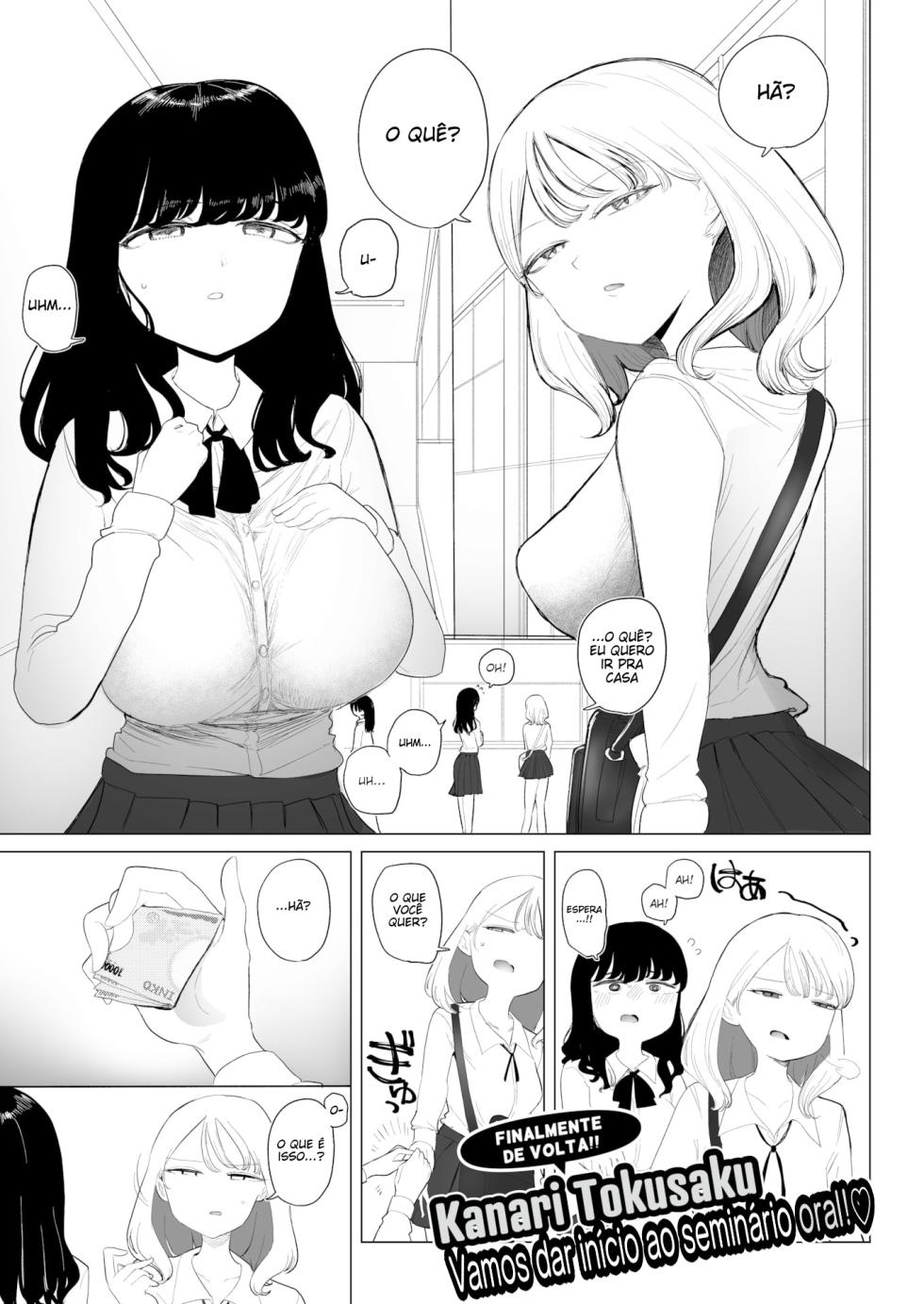 [Kanari Tokusaku] Kanojo ga Classmate o Tsuretekita! [Portuguese-BR] - Page 1