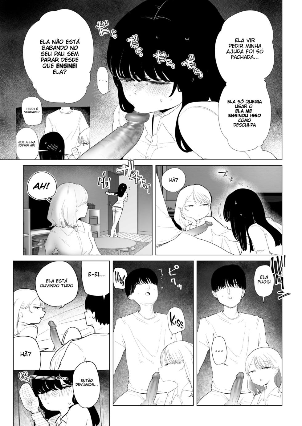 [Kanari Tokusaku] Kanojo ga Classmate o Tsuretekita! [Portuguese-BR] - Page 11