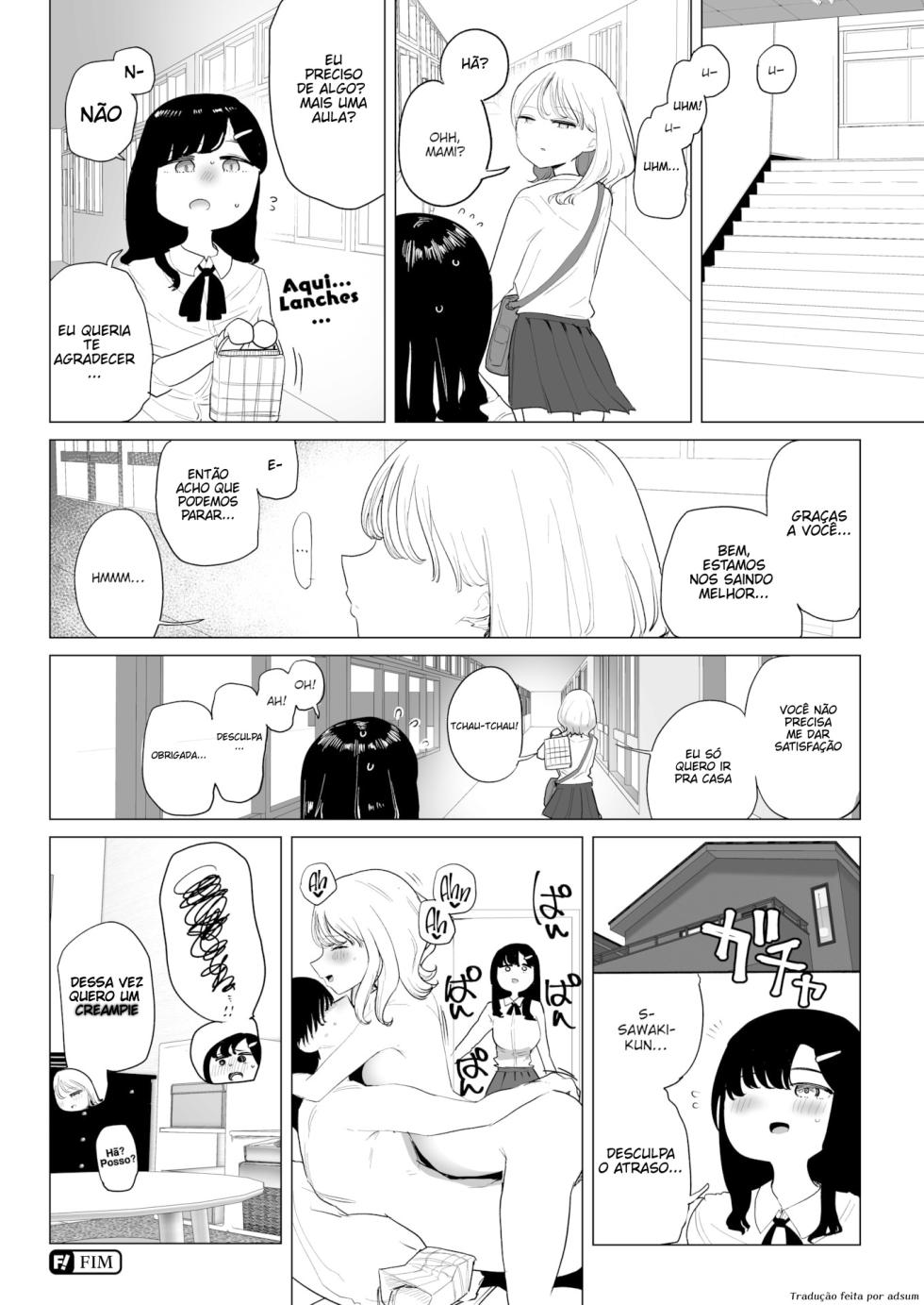 [Kanari Tokusaku] Kanojo ga Classmate o Tsuretekita! [Portuguese-BR] - Page 25